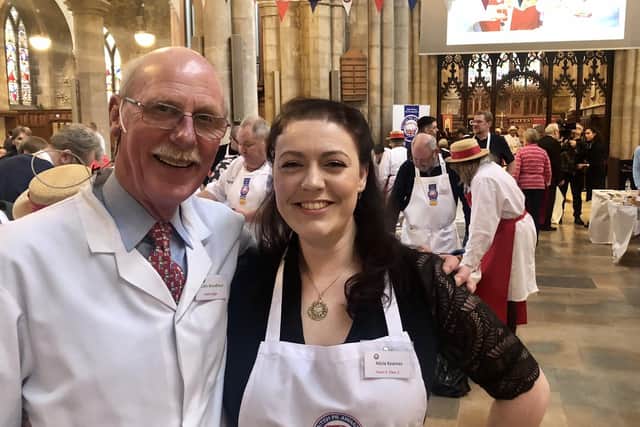 Alicia Kearns at this year's British Pie Awards, where she was one of the judges EMN-201224-121547001