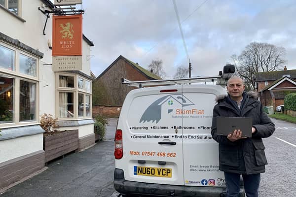 Trevor Dustan, a Whissendine resident and businessman who has taken part in a campaign to get full fibre broadband for the village EMN-210401-132205001