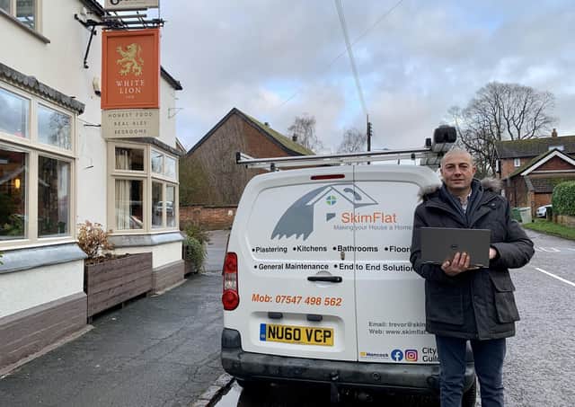 Trevor Dustan, a Whissendine resident and businessman who has taken part in a campaign to get full fibre broadband for the village EMN-210401-132205001