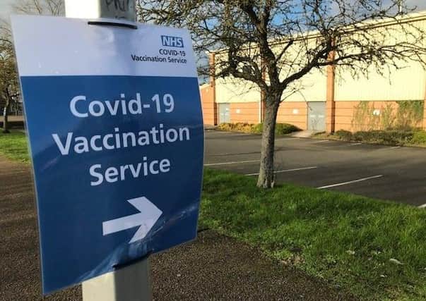 The Melton Vaccination Centre at Melton Sports Village, off Burton Road EMN-210501-183431001