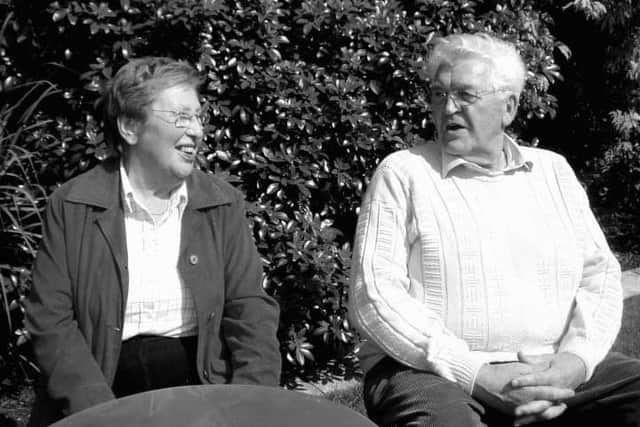The late Rosemary Nall pictured with husband Barry in 2008 EMN-211101-153044001