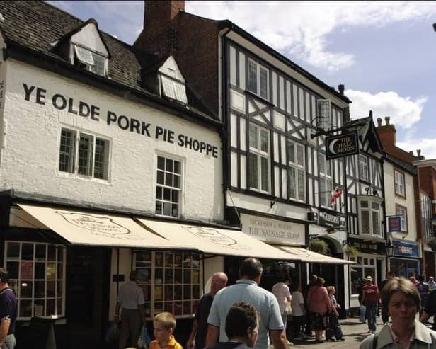 Melton town centre.