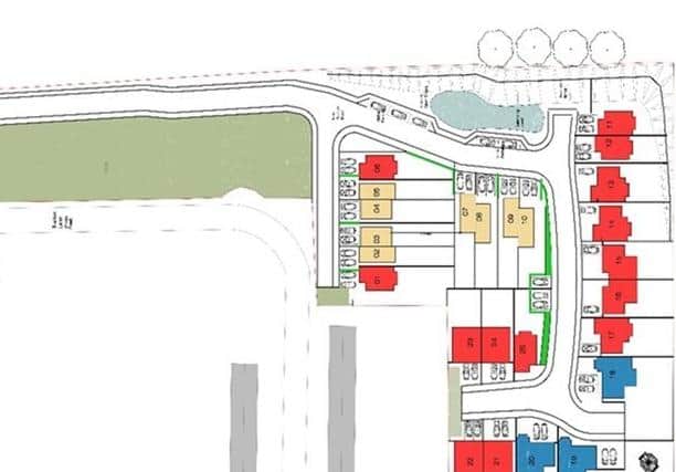 The site on Station Lane, Old Dalby, which has been bought by Insde Land Group to build 25 homes on EMN-210118-130336001