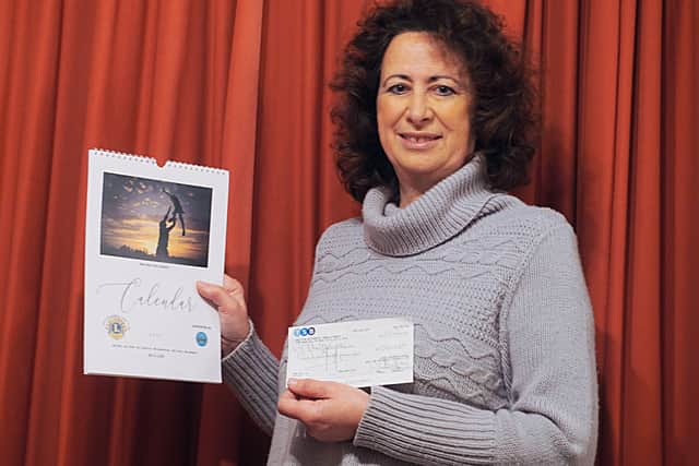 The overall winner of a calendar photographic competition organised by Melton Mowbray Lions Club, Margaret Shufflebotham EMN-210126-090107001