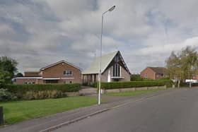 The Polish Club (left) on Sandy Lane, Melton, next to the Polish Church EMN-210128-184425001