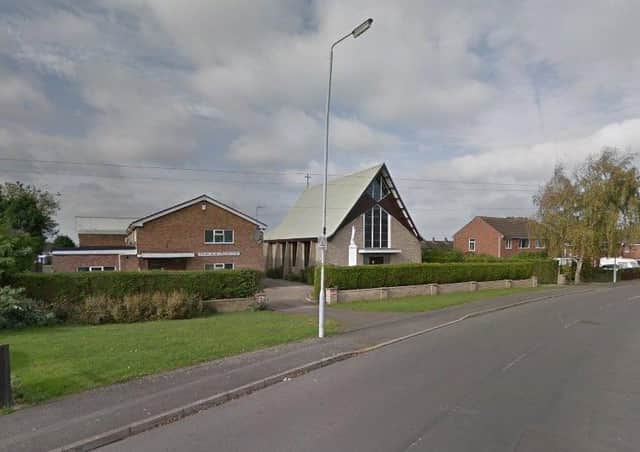 The Polish Club (left) on Sandy Lane, Melton, next to the Polish Church EMN-210128-184425001