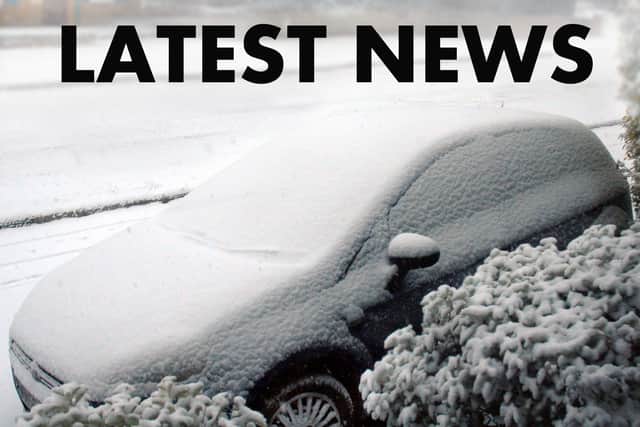 Snow has been falling across the Melton borough EMN-210802-151028001