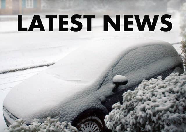 Snow has been falling across the Melton borough EMN-210802-151028001