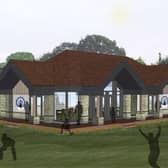 An artist's impression of the planned new pavilion and indoor cricket school courtesy of the Belvoir Cricket and Countryside Trust EMN-210102-120411001