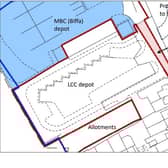 The section of Lake Terrace which developers need to buy as part of their access to a new housing development EMN-211002-135414001