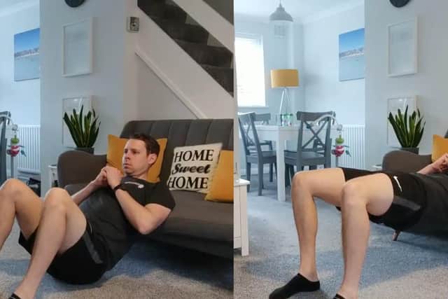 Hip thrusts.