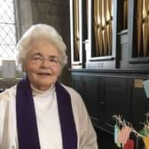 The Rev Gillian Deave, who has passed away, aged 89
PHOTO Clare Allen EMN-210215-115404001