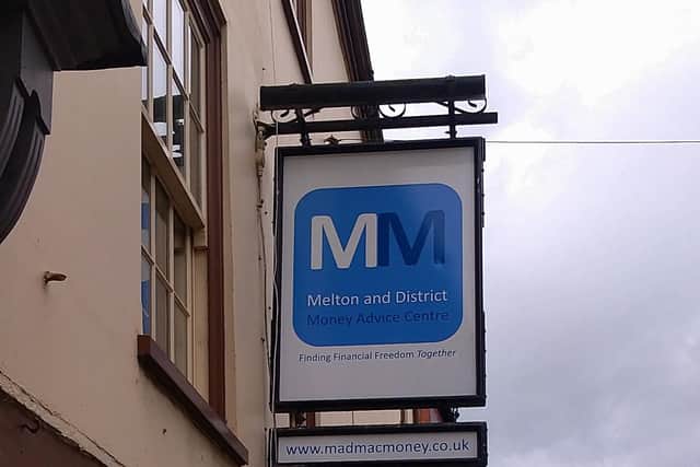 The Melton and District Money Advice Centre (MADMAC) in Leicester Street, Melton EMN-210217-131043001