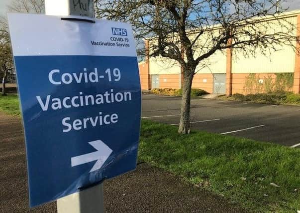 The Melton Vaccination Centre at Melton Sports Village, off Burton Road EMN-210222-172600001