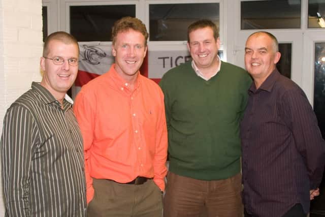 From left, Gregg Tyler, Chris Broad, Tim Munton, David Glover EMN-210223-112124001