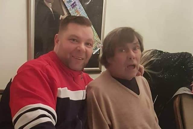 Jock Underwood, who has passed away aged 72, pictured with his son, Martin EMN-210203-085639001