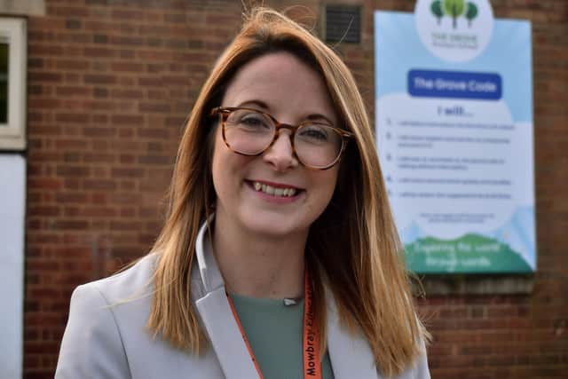 Hayley Cheesman, headteacher at The Grove Primary School EMN-210303-133542001