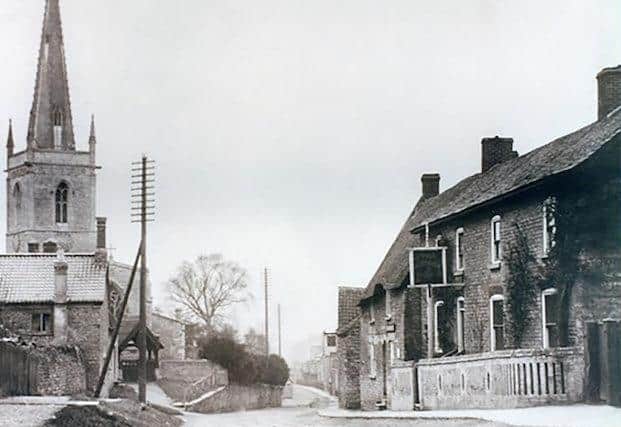 Waltham on the Wolds Then - High Street in the early 1900s