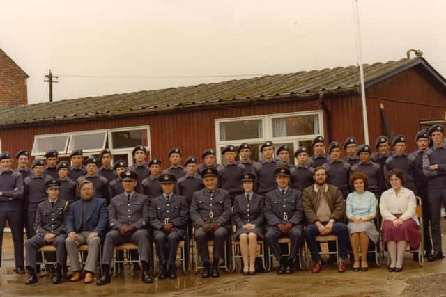 Members of the Melton ATC squadron pictured in 1983 EMN-210903-091654001