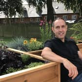 Jason Young, who has passed away aged 49, at the Friendly Bench in Bottesford EMN-210317-142941001
