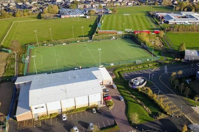 An aerial view of Melton Sports Village
PHOTO Mark @ Aerialview360 EMN-210323-182029001