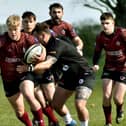Harry Wood was involved in both Melton tries, scoring one and setting up the other for Leon Gormley EMN-200402-121205002