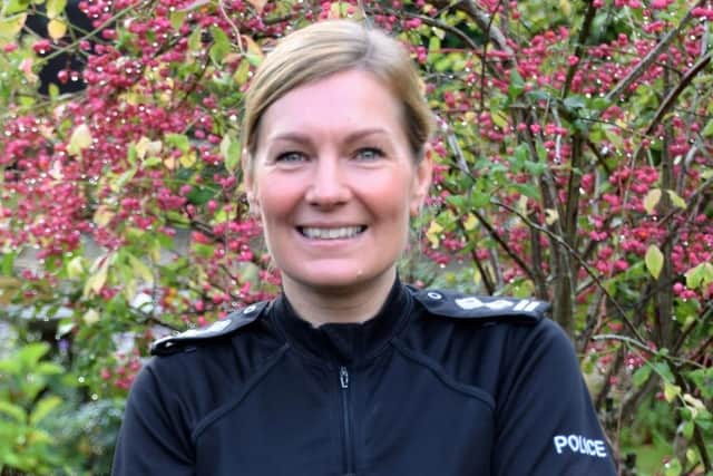 Insp Siobhan Gornan, former Eastern Counties NPA commander, who is moving to take over a new role in charge of Harborough and Wigston EMN-200903-134128001