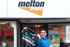 Michael Cooke, owner of Melton Sports, will be doing his bit for Sport Relief once again EMN-201003-181948002