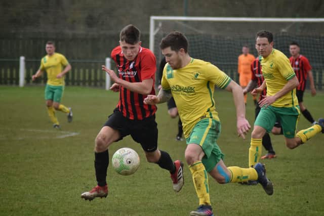 Holwell leadign scorer Aiden Black put Holwell ahead EMN-201003-161540002