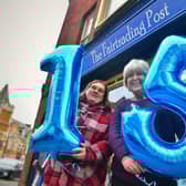 Directors Karen Berry and Helen Chadwick celebrate the Fairtrading Post's 15th birthday in Melton EMN-200316-121602001