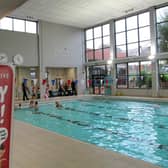 The swimming pool at Waterfield Leisure Centre EMN-200319-154733001
