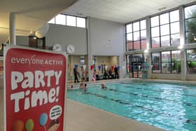 The swimming pool at Waterfield Leisure Centre EMN-200319-154733001