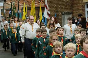 The St George's Day parade through Melton in 2019
PHOTO PHIL BALDING EMN-200319-125254001