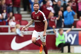 Paul Anderson rediscovered his love of football after 18 difficult months and has become a regular in a play-off chasing Northampton Town side. Photo: Pete Norton/Getty Images EMN-200319-170303002