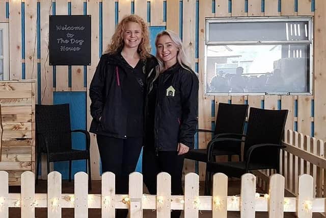 Anna Pollard and Selina West at The Dog House.