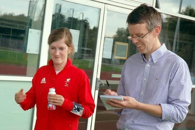 Chris interviews Paralympic sprint champion Sophie Hahn EMN-200325-122520002
