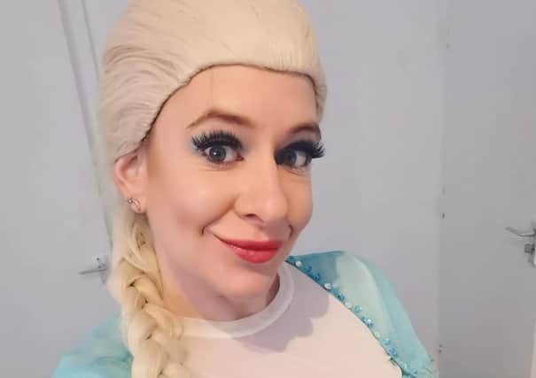 Aimee Harrison as Snow Queen Elsa PHOTO: Supplied