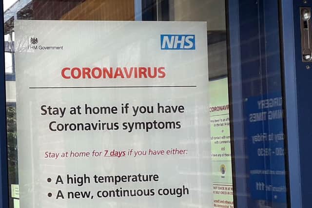 A notice about coronavirus symptoms EMN-200604-095452001