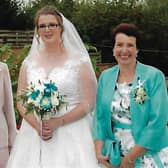 Janet Allen (left) pictured at a family wedding with grand-daughter, Kimberley, and daughter, Mandy EMN-200414-124532001
