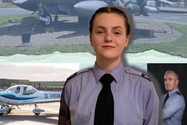 Cadet Cpl Evie Griffen, from 2071 Stamford Squadron, new Station Commander’s Cadet at RAF Wittering EMN-200105-102334001