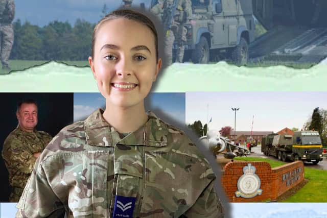 Cadet Cpl Jessica Brown, from 1279 Melton Mowbray Squadron, the new A4 Force Elements Commander’s Cadet at RAF Wittering EMN-200105-102345001