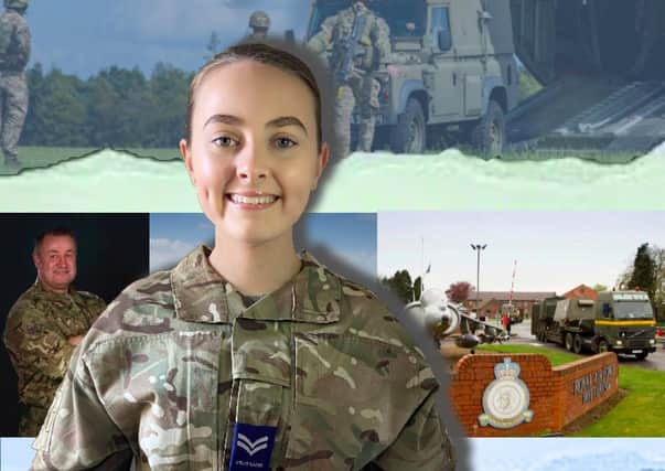 Cadet Cpl Jessica Brown, from 1279 Melton Mowbray Squadron, the new A4 Force Elements Commander’s Cadet at RAF Wittering EMN-200105-102345001