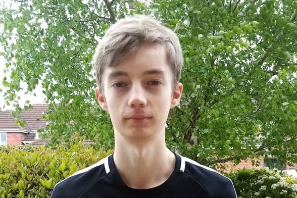 Joe Allen, a Melton teenager who is running a marathon to raise money for the NHS EMN-200105-110356001