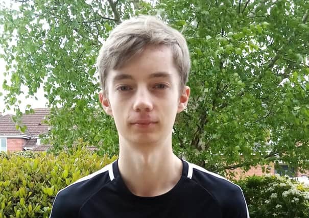 Joe Allen, a Melton teenager who is running a marathon to raise money for the NHS EMN-200105-110356001