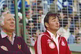 Clough at the 1980 European Cup final. Photo: GettyImages