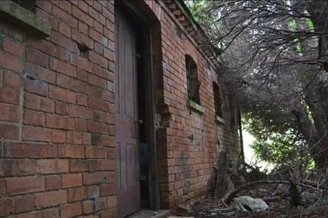 The former vagrant cells on the former St Mary's Hospital site in Melton EMN-200526-154556001
