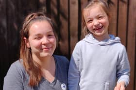 Melton schoolgirl Tia Acey (7) with mum, Charlotte - they are competing against each other as part of a fundraising initiative for a cancer charity EMN-200106-104717001