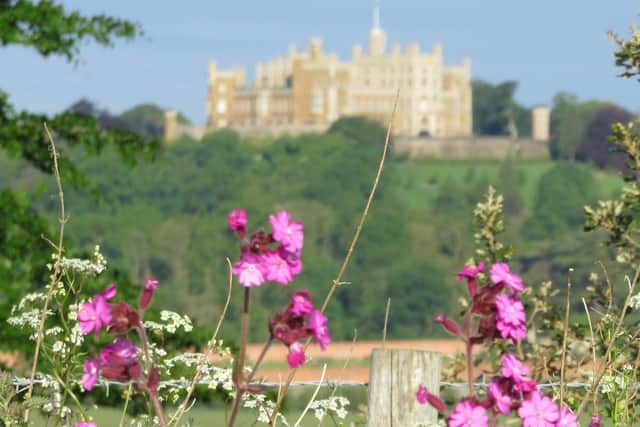 Belvoir Castle's gardens which have been reopened to the public EMN-200206-172003001