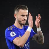 Leicester City's James Maddison. Photo: GettyImages
