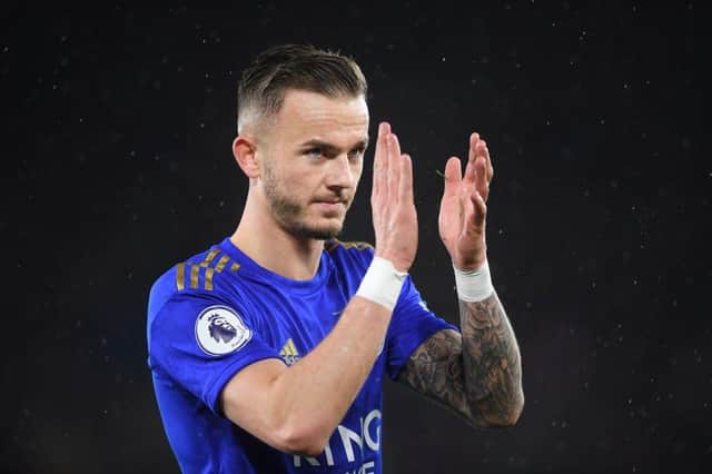 Leicester City's James Maddison. Photo: GettyImages